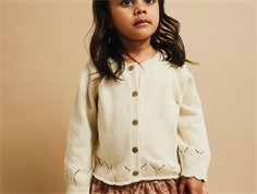 Lil Atelier turtledove knit cardigan